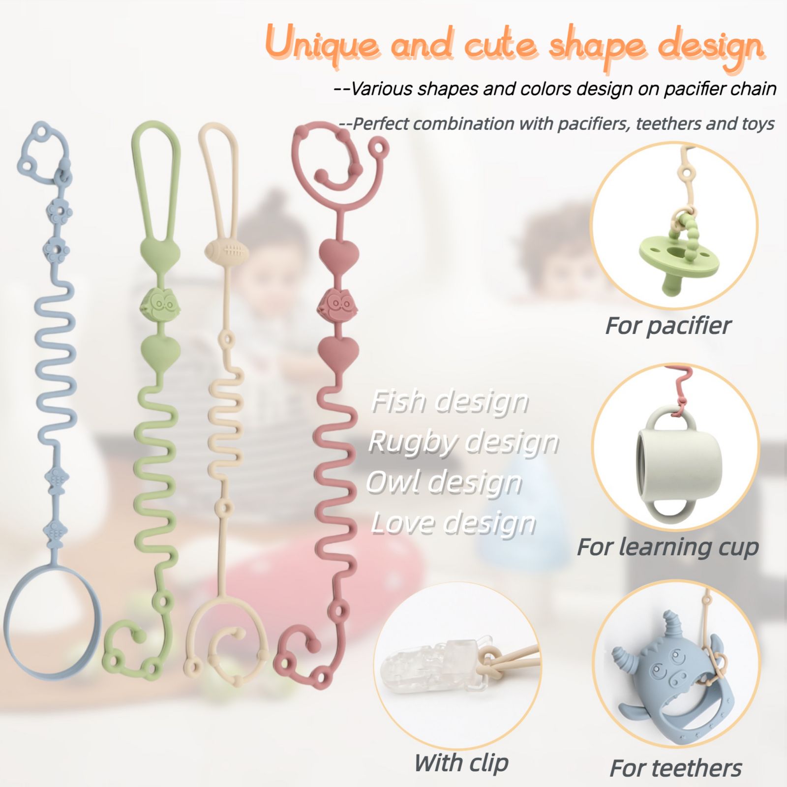 4-Piece Pack - Baby Toy Straps - Zwitsal Baby Products review and price