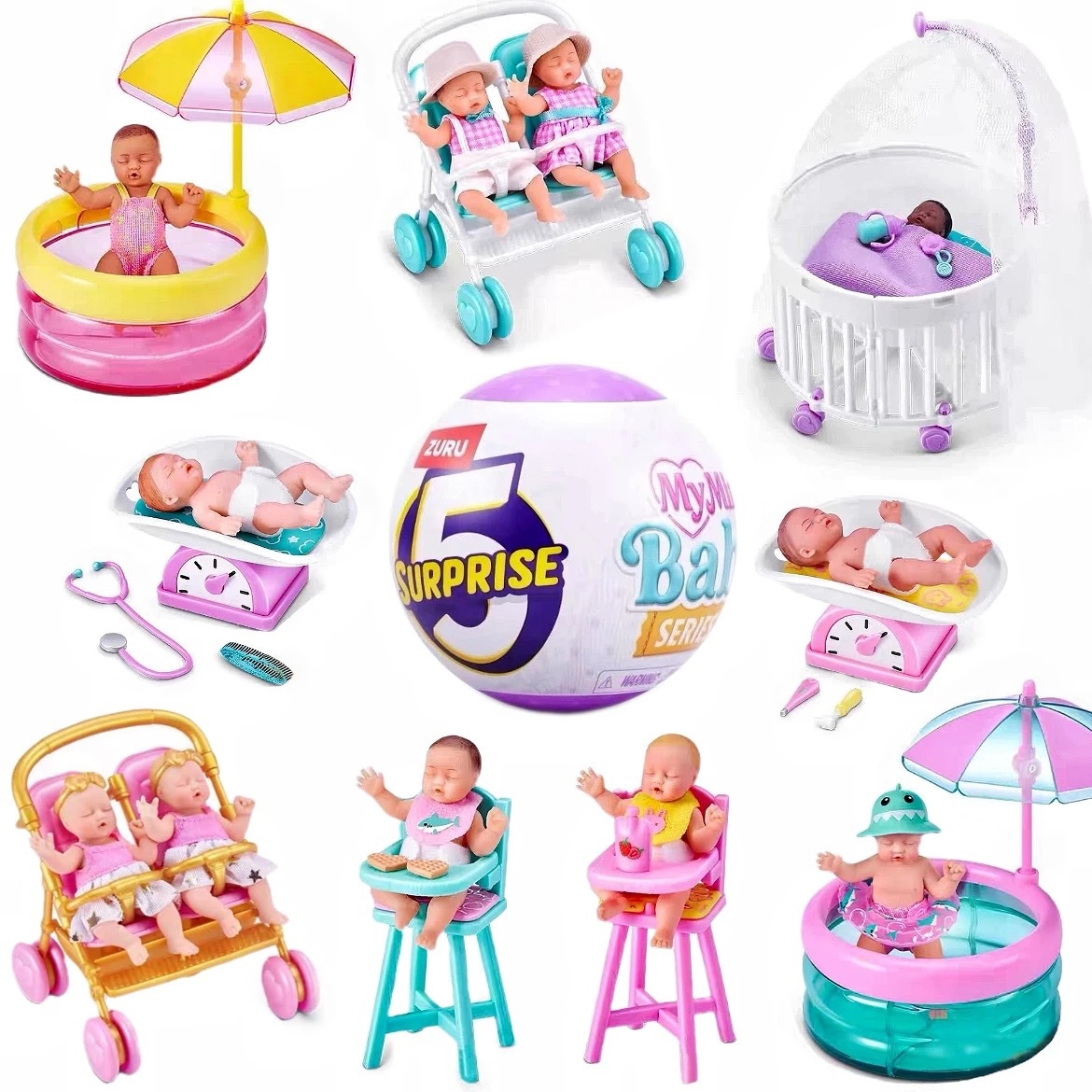 ZURU 5 Surprise My Mini Baby S - Baby Products Toys review and price